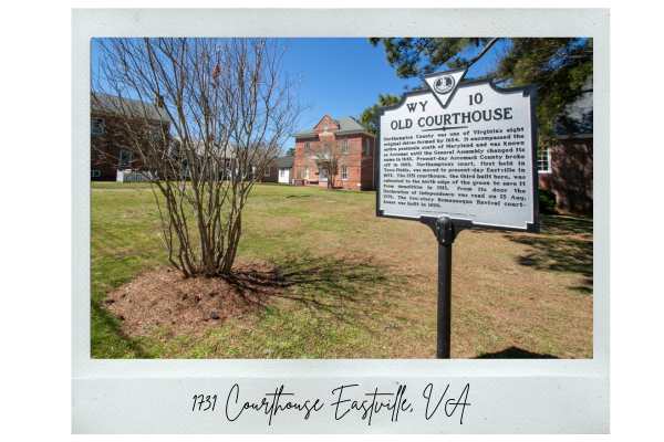 1731 Courthouse, Eastville, VA - Photo Credit: Rick Huey