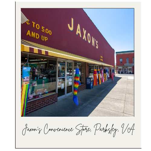 Jaxon's Convenience Store, located in downtown Parksley, VA - Photo by Rick Huey