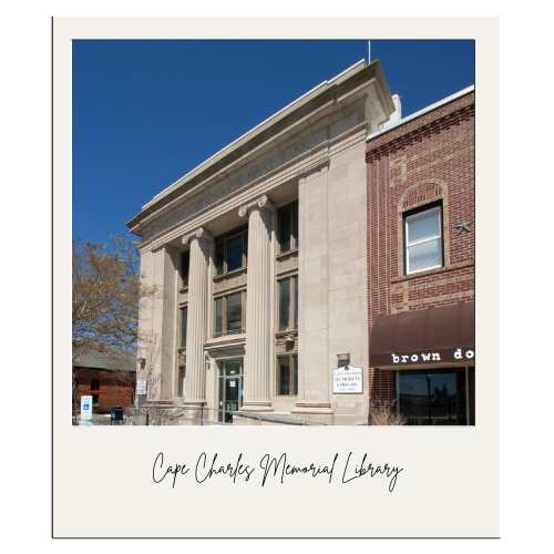 Cape Charles Memorial Library. Photo by Rick Huey