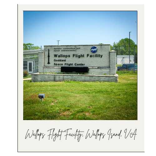 Wallops Flight Facility, Wallops Island, VA Main Gate - Photo by Rick Huey