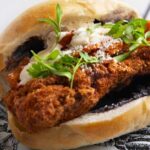 Fried Black Drum Fish Sandwich