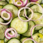 Old Fashioned Cucumbers and Onions in Vinegar
